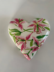 Decoupaged Hanging Heart