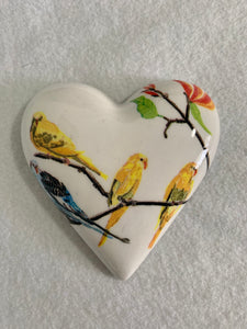 Decoupaged  Hanging Heart