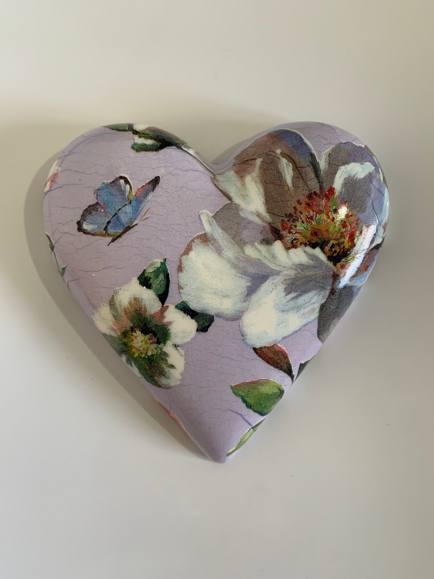 Decoupaged Hanging Heart