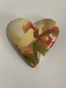 Decoupaged Hanging Heart