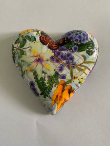 Decoupaged Hanging Heart