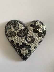 Decoupaged  Hanging Heart