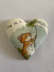 Decoupaged  Hanging Heart