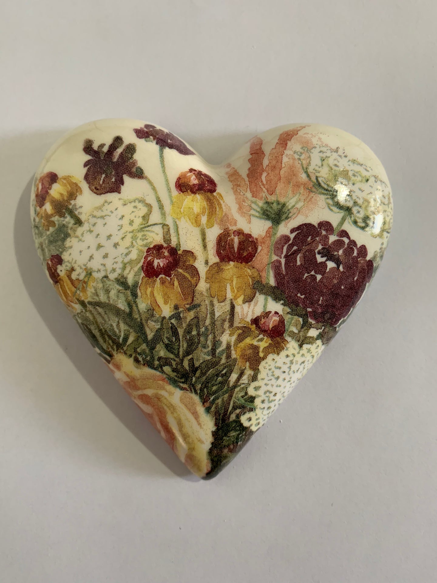 Decoupaged  Hanging Heart