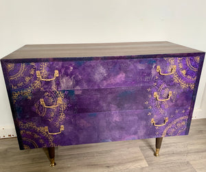 Bohemian Purple Drawers