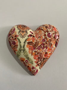 Decoupaged  Hanging Heart