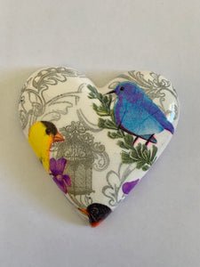 Decoupaged  Hanging Heart