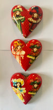 Load image into Gallery viewer, Decoupaged  Hanging Heart
