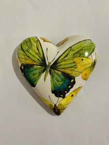 Decoupaged Hanging Heart