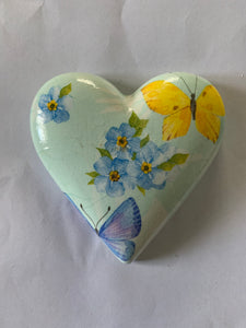 Decoupaged Hanging Heart