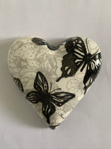 Decoupaged  Hanging Heart