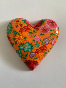 Decoupaged  Hanging Heart