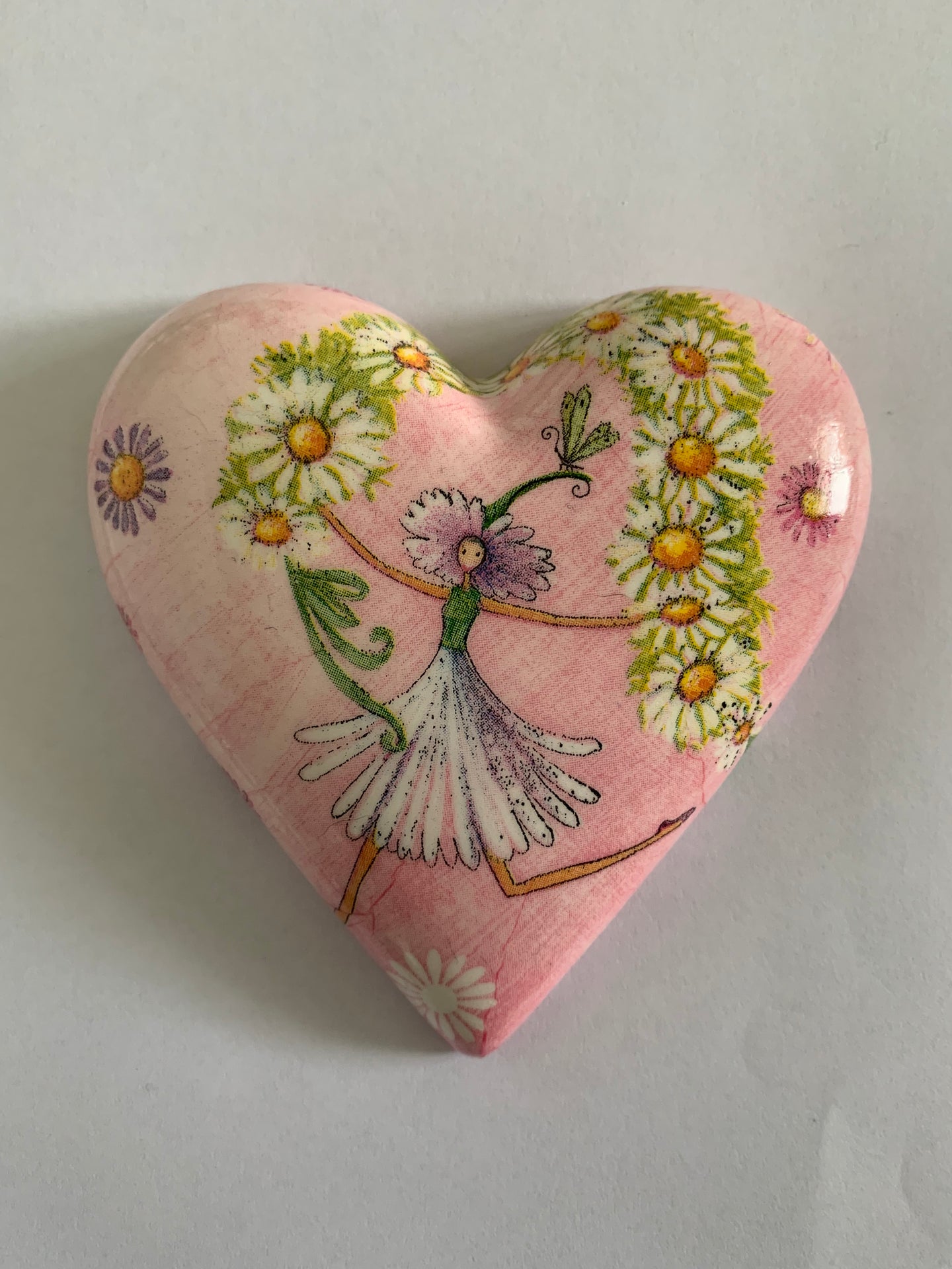 Decoupaged  Hanging Heart