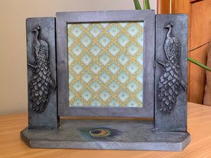 Peacock Mirror Stand