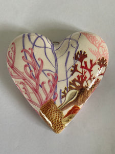 Decoupaged  Hanging Heart