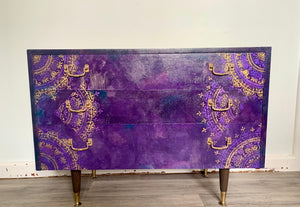 Bohemian Purple Drawers