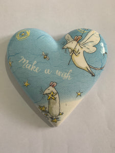 Decoupaged Hanging Heart