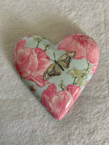 Decoupaged  Hanging Heart