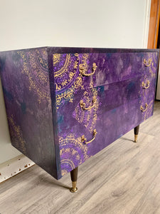 Bohemian Purple Drawers