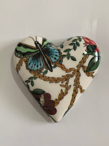 Decoupaged  Hanging Heart