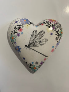 Decoupaged Hanging Heart