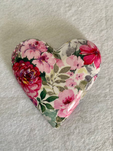 Decoupaged  Hanging Heart