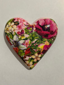 Decoupaged Hanging Heart