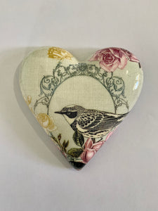 Decoupaged  Hanging Heart