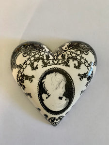 Decoupaged  Hanging Heart