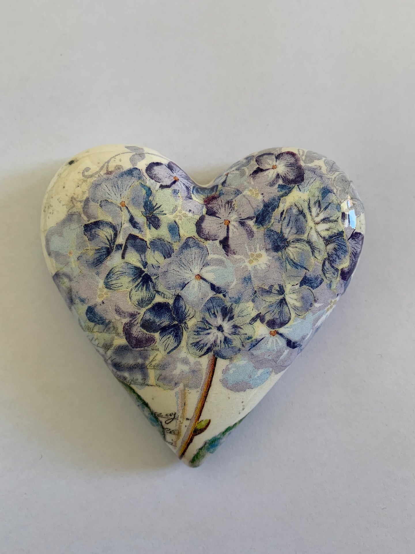 Decoupaged  Hanging Heart