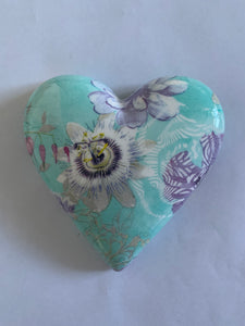 Decoupaged Hanging Heart